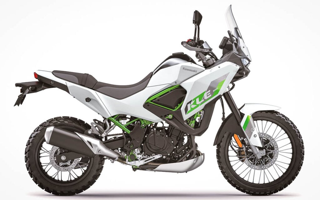 2026 Kawasaki KLE500 adventure motorcycle specs