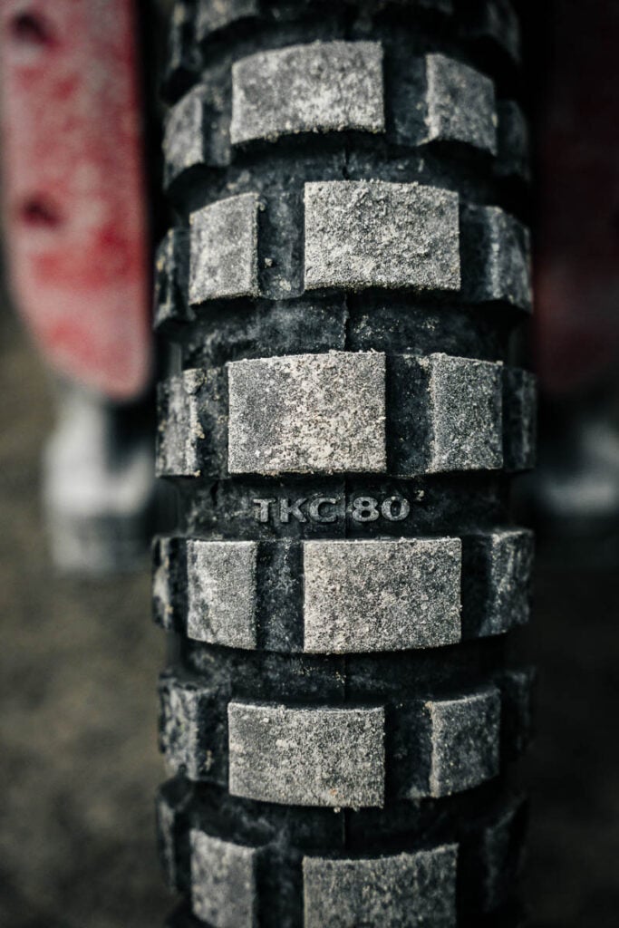 New Continental TKC80 second generation 50/50 dual sport tire