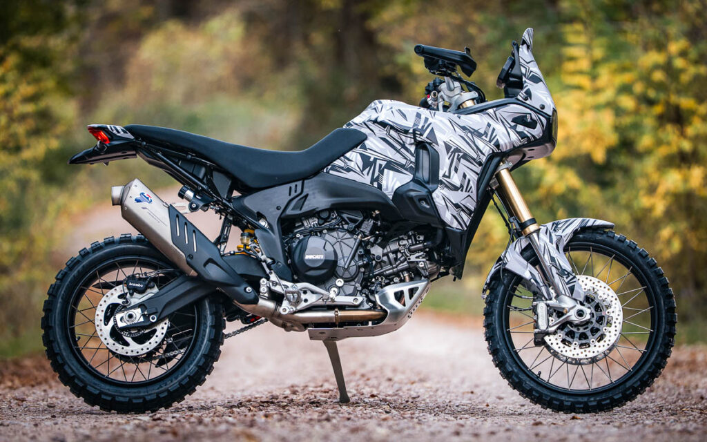 Ducati DesertX V2 unveiled at EICMA