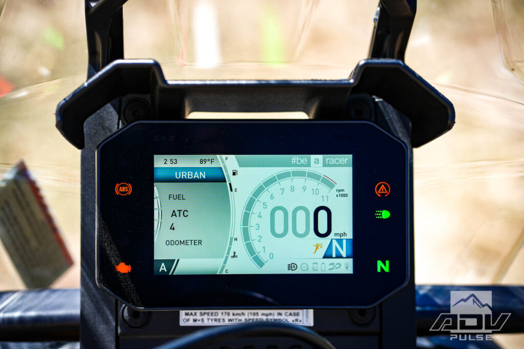 Tuareg 660 Rally TFT Dash