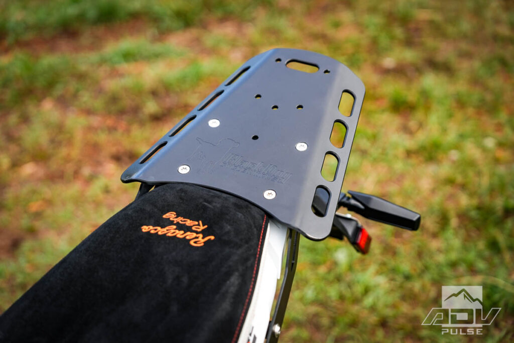 KTM 390 Adventure R Black Dog Rear Rack