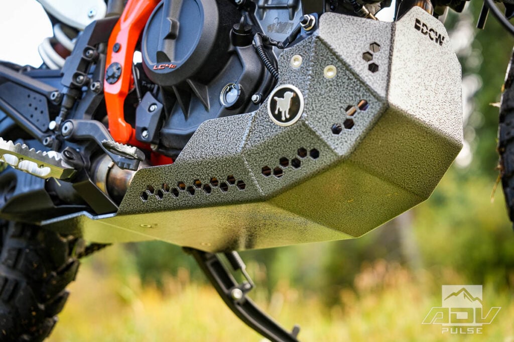 KTM 390 Adventure R Black Dog Skid Plate
