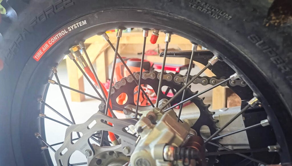 The ultimate KTM 500 EXC F Adventure motorcycle build by Chris Birch