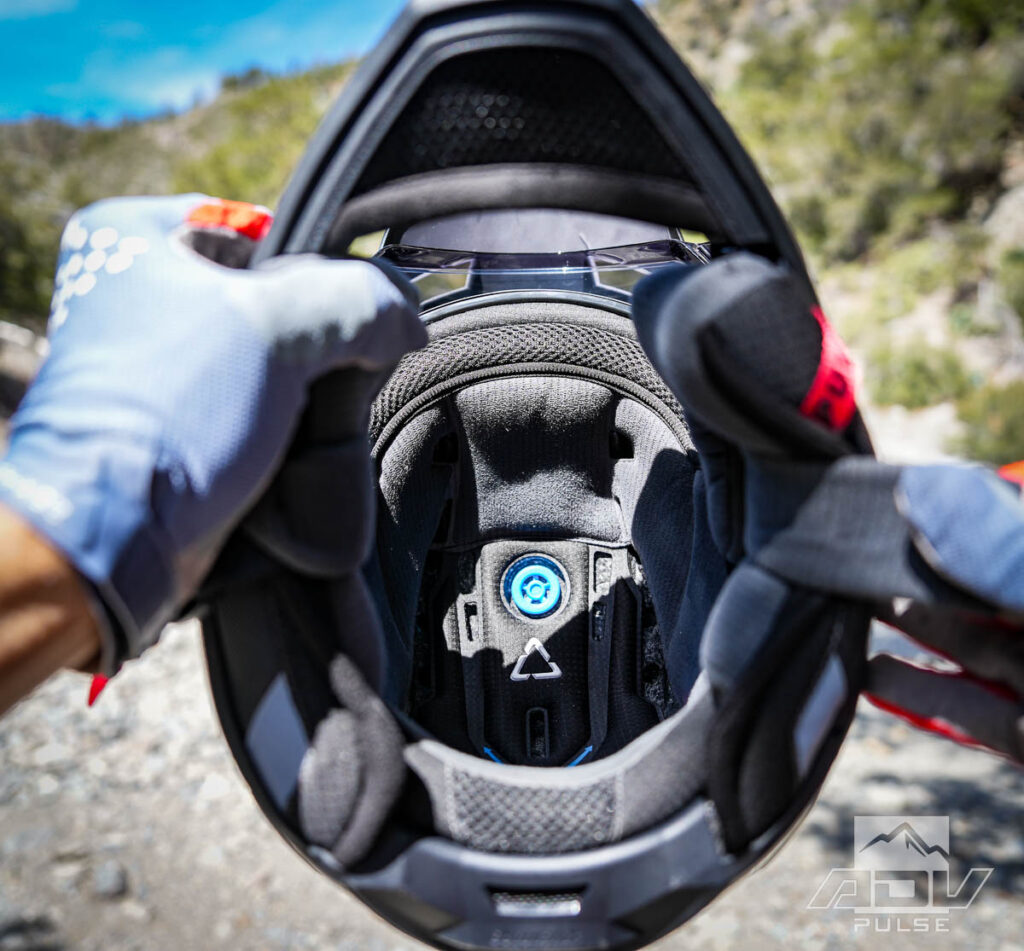 Leatt ADV Helmet interior