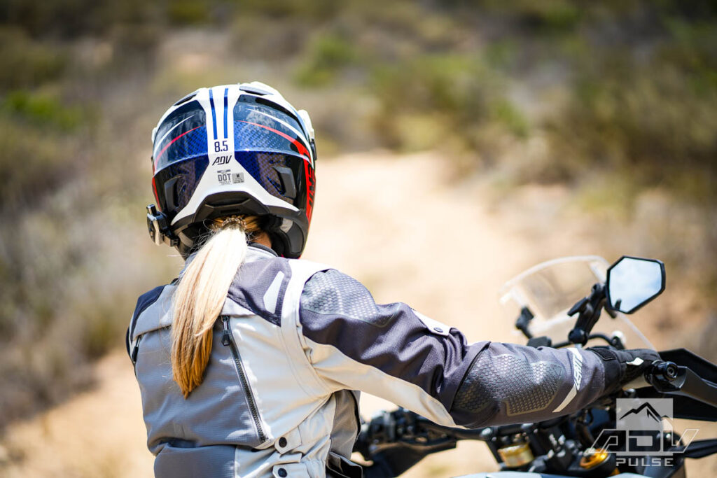 Leatt ADV Helmet rear ventsw