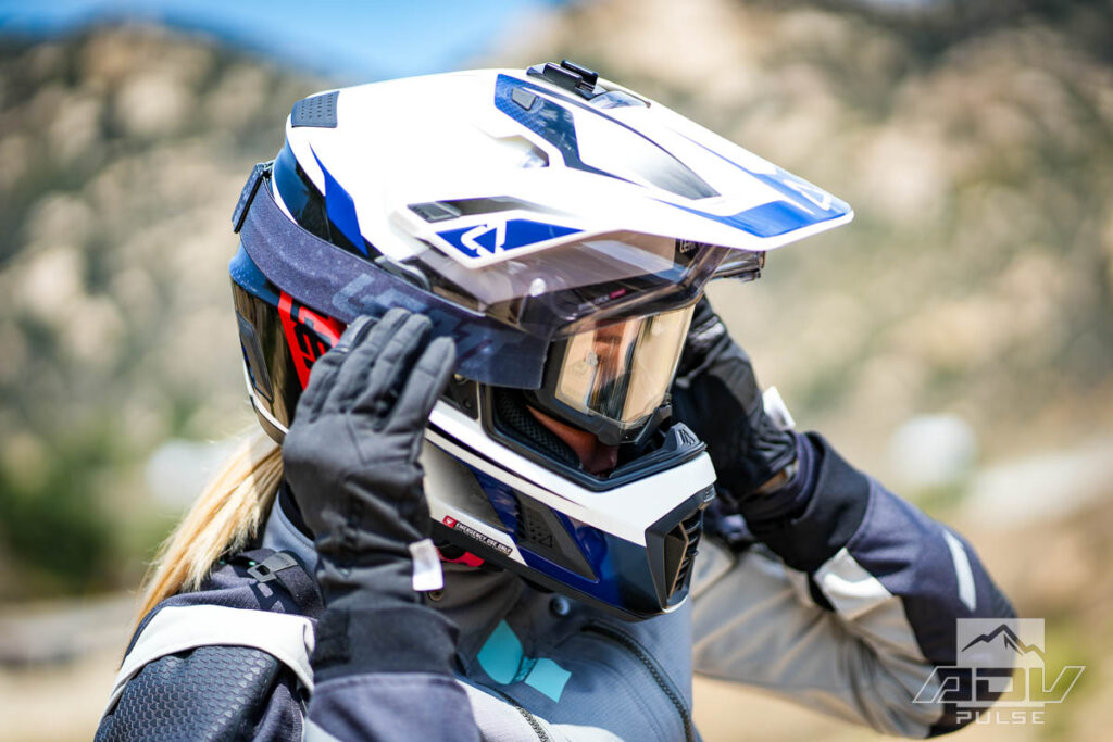 Leatt ADV Helmet with included goggles
