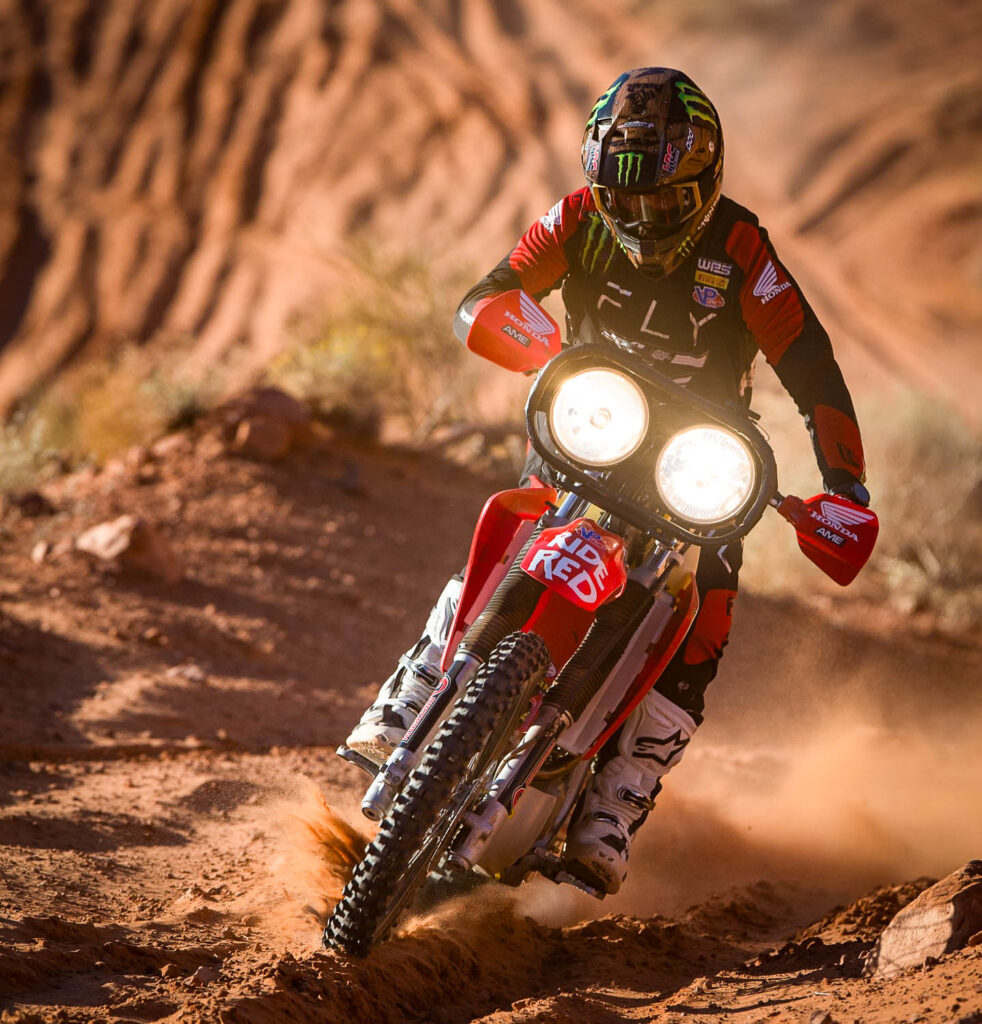 Skyler Howes Honda XR650R Baja 1000 Bike Build