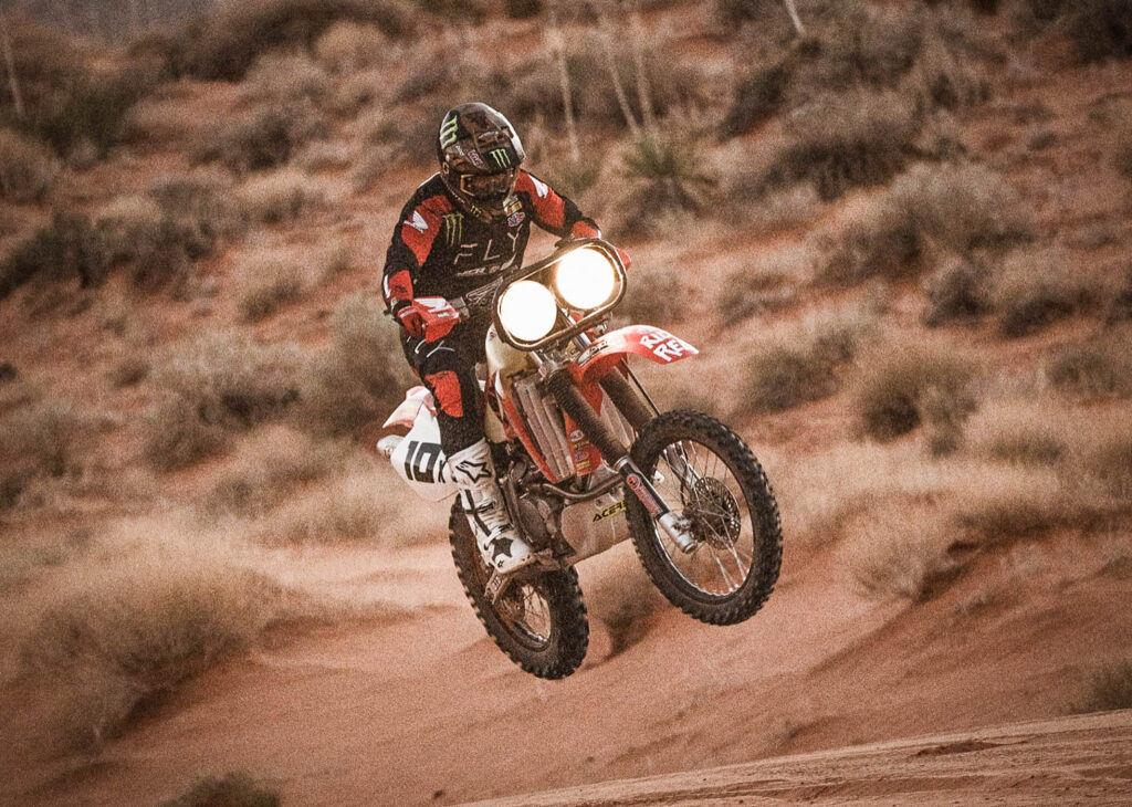 Skyler Howes Honda XR650R Baja 1000 Bike Build