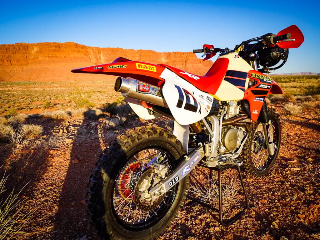 Honda XR650R Baja 1000 Build