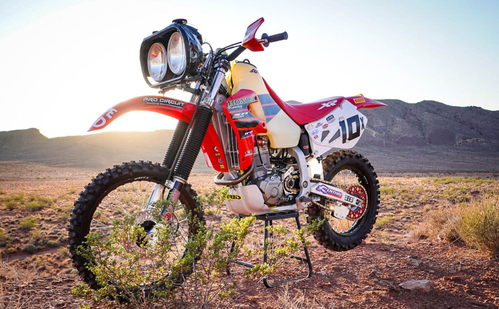 Skyler Howes Honda XR650R Baja 1000 Build