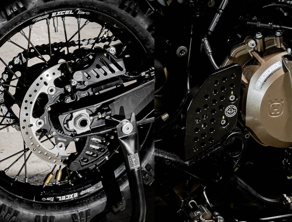 Husqvarna 901 Rally bike build