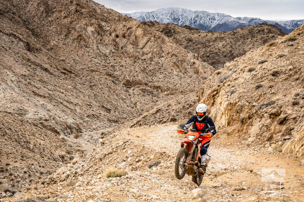 Riding Death Valley Lippincott Pass