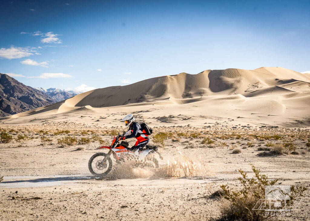 Riding Death Valley Eureka Dunes