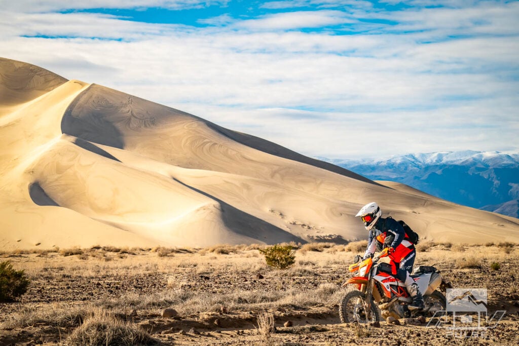 Riding Death Valley Eureka Dunes