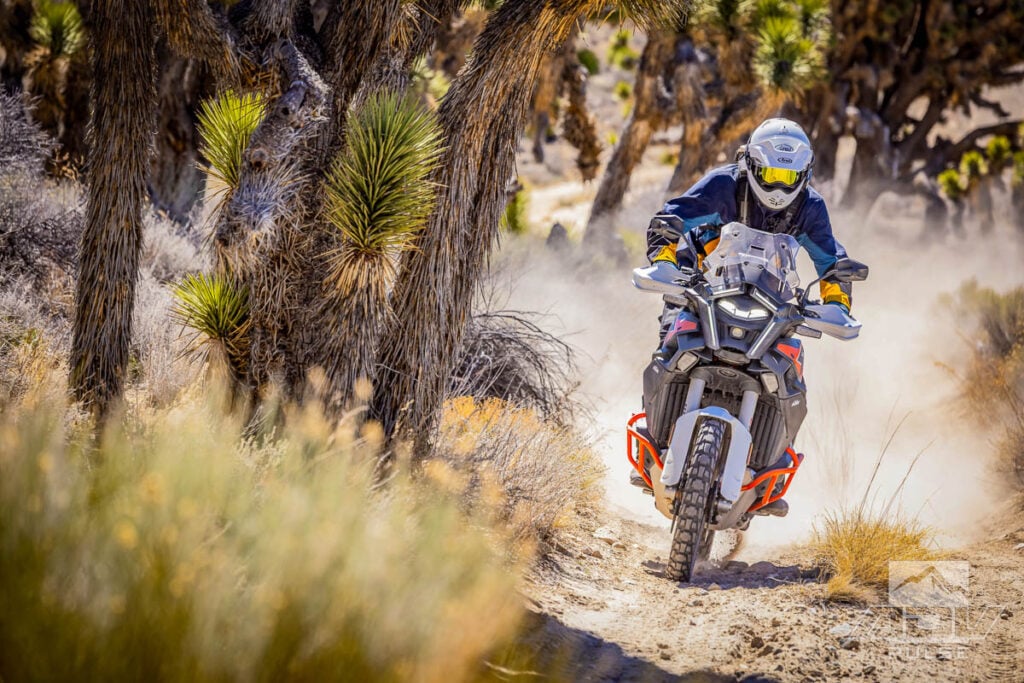 KTM 1390 Super Adventure R in the desert