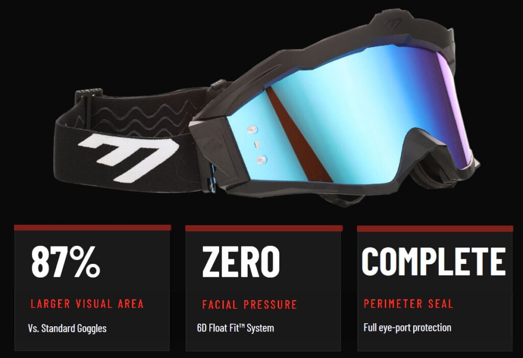 6d innovative motorcycle goggles