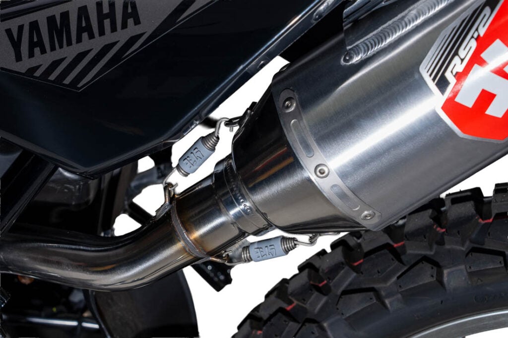 Yoshimura race exhaust add more power to Yamaha's WR125R