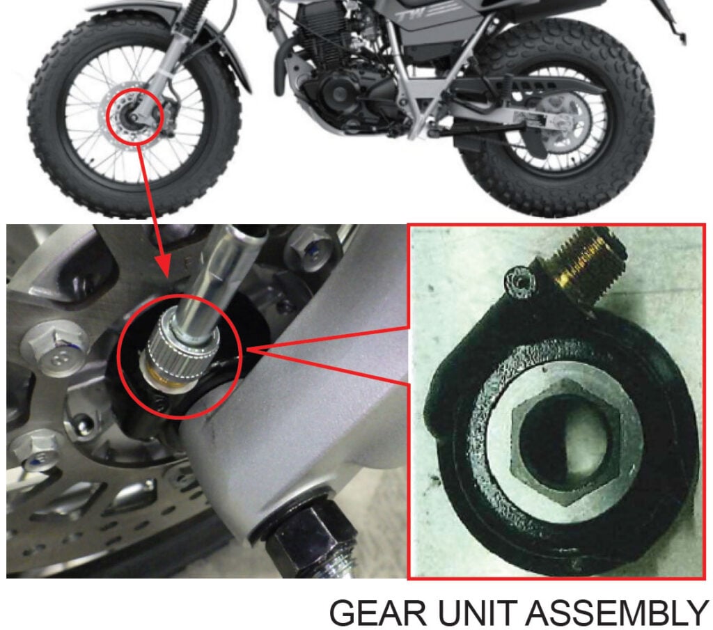 Yamaha TW200 dual sport recall over odometer