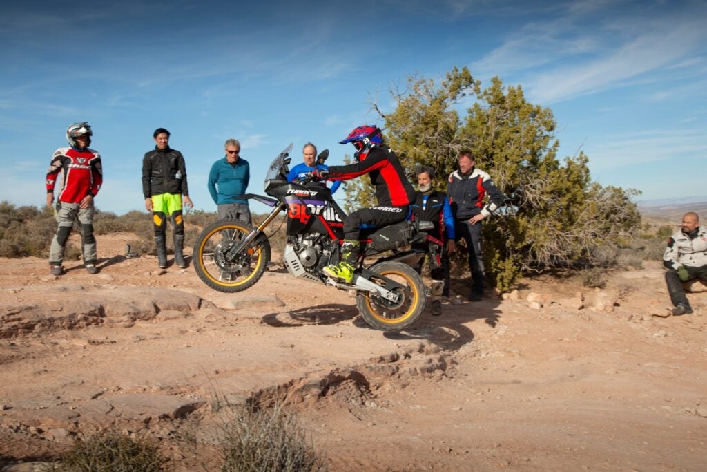 Aprilia Tuareg Experience in Colorado aboard Tuareg 660 adventure motorcycle
