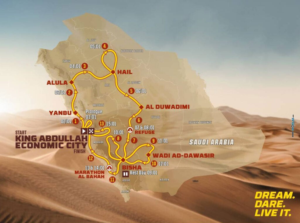 Dakar 2027 route unveiled