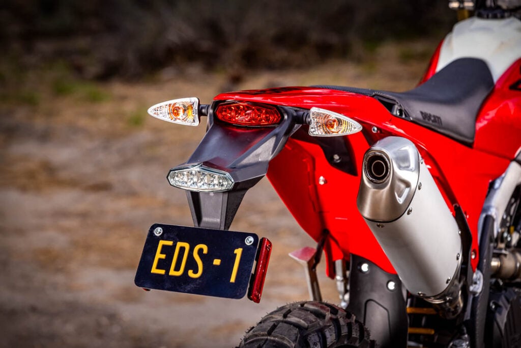 Ducati unveils Desmo450 EDS dual sport specs
