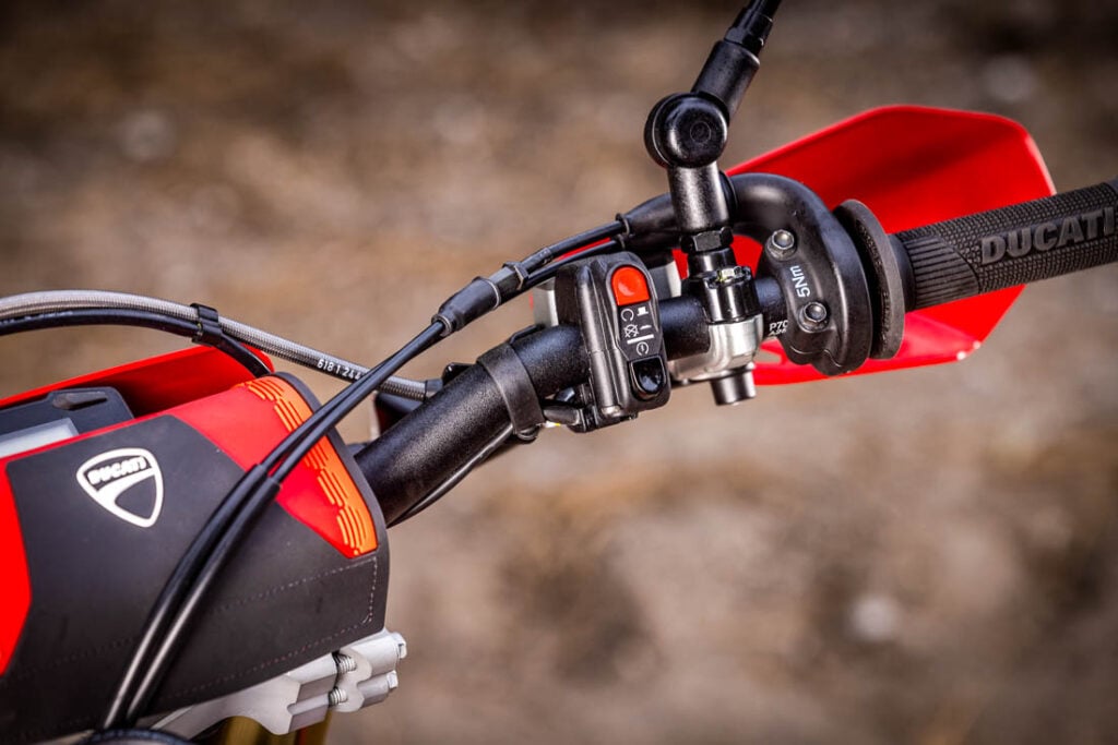 Ducati unveils Desmo450 EDS dual sport specs
