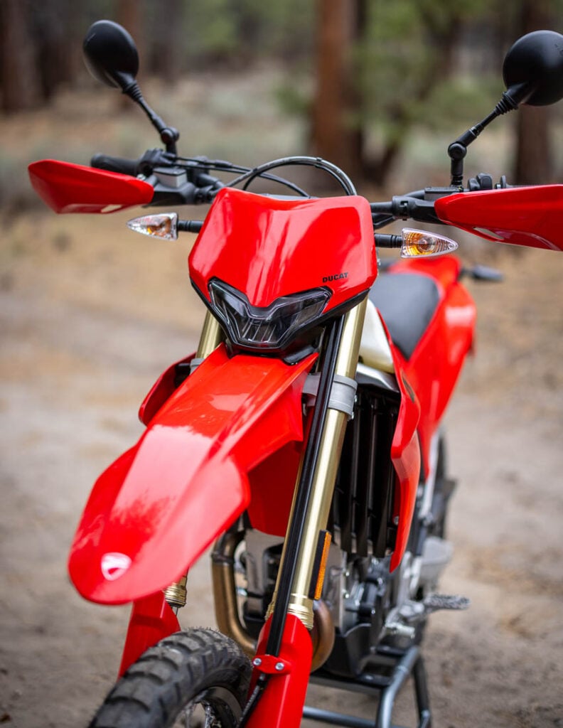 Ducati unveils Desmo450 EDS dual sport specs