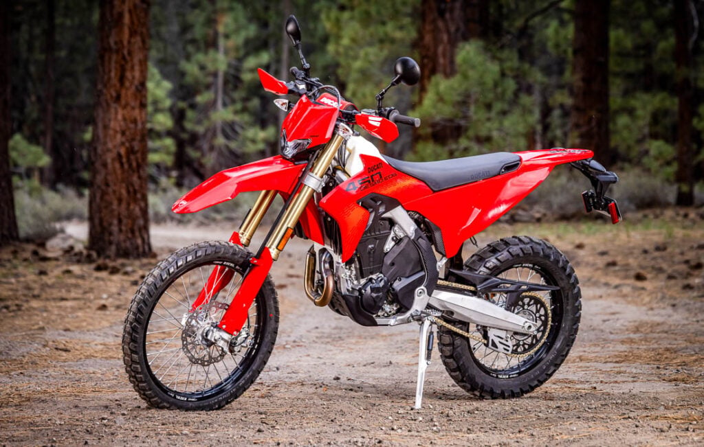 Ducati unveils Desmo450 EDS dual sport specs
