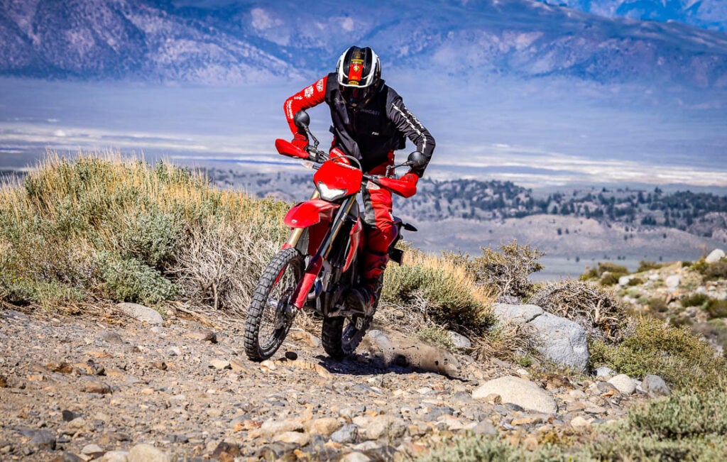Ducati unveils Desmo450 EDS dual sport specs
