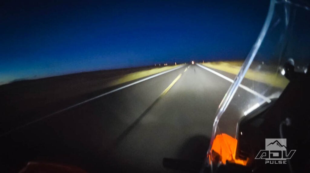 KTM 390 Adventure R Night Ride