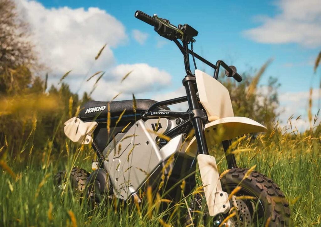 Livewire launches S4 Honcho street and trail electric mini motos