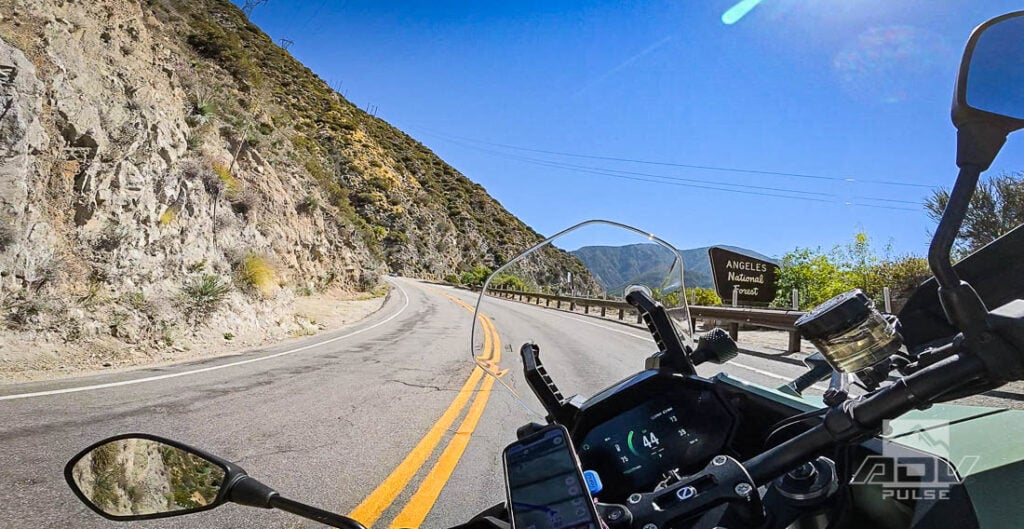 Zero DSR/X twisty backroads testing