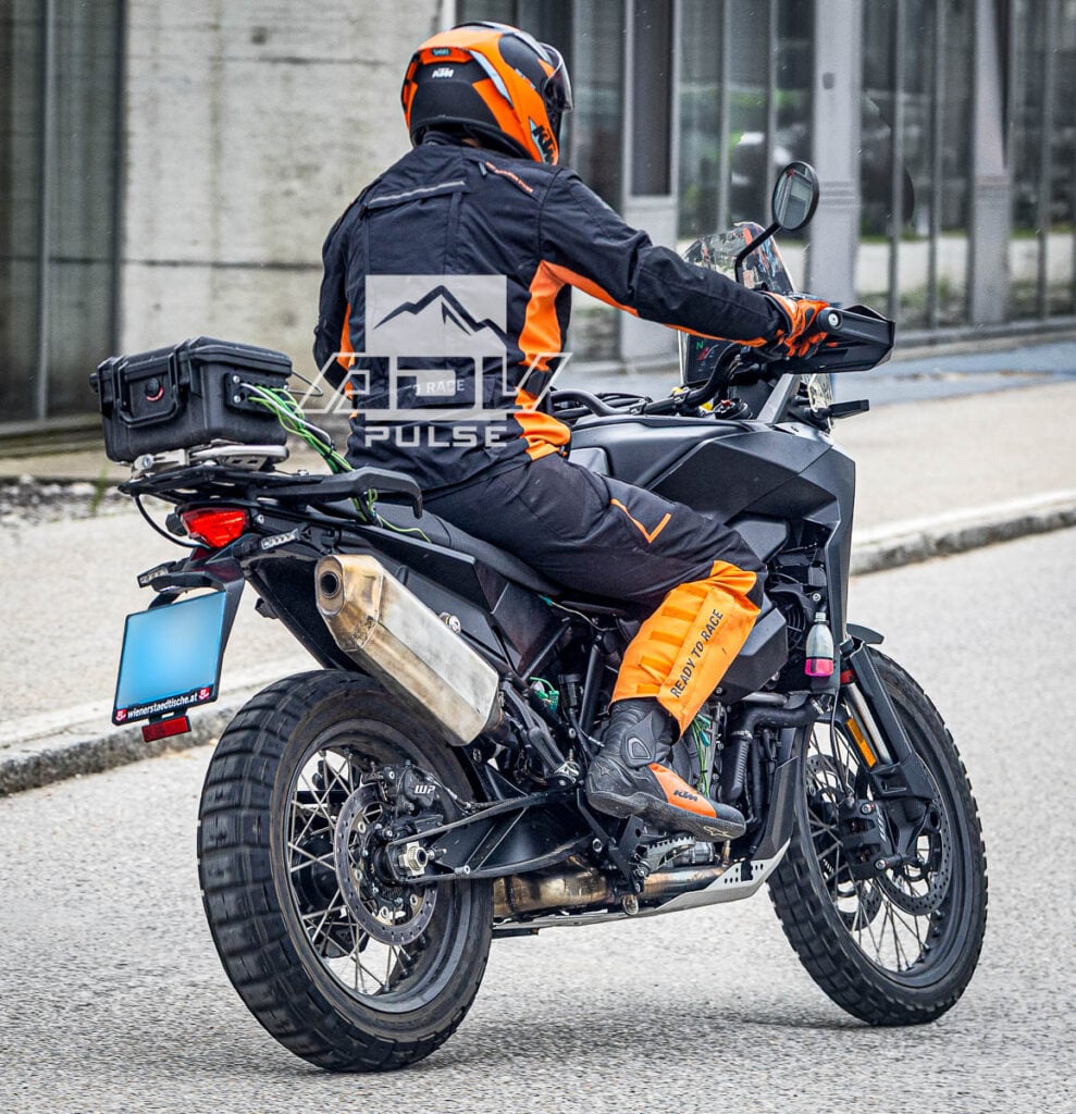 Next-generation KTM 790 Adventure spied