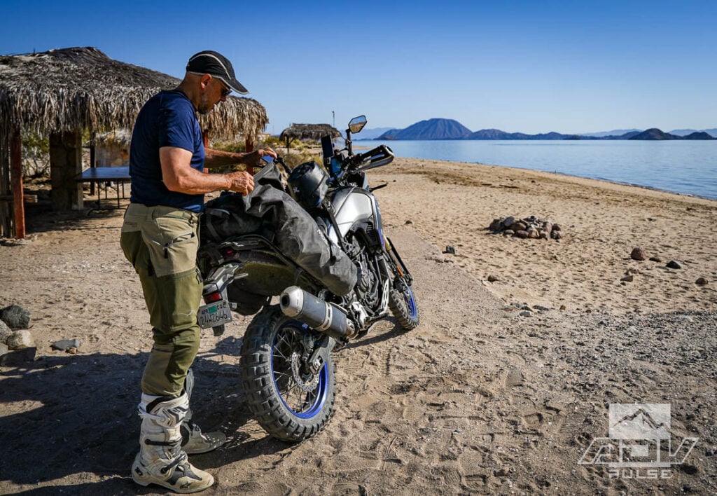 Mosko Moto Alpine 60L motorcycle camping