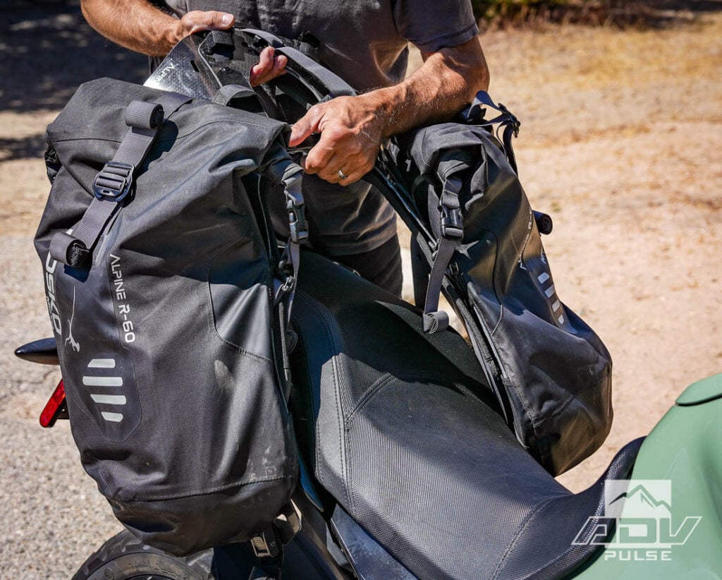 Mosko Moto Alpine 60L Rackless Softbag System