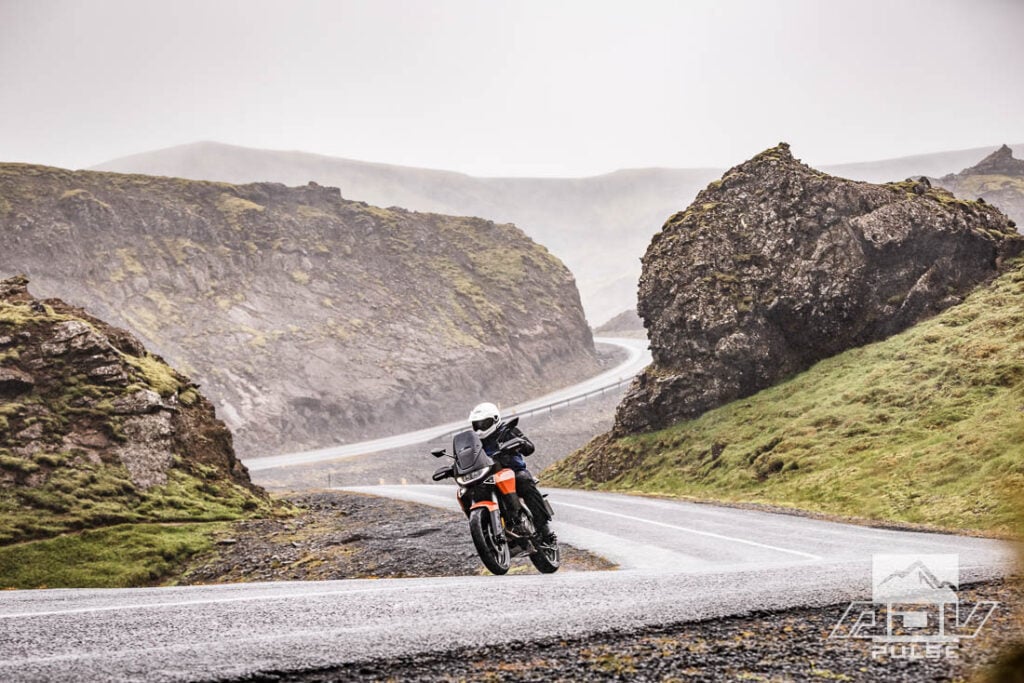 Norton Atlas Riding in the Rain