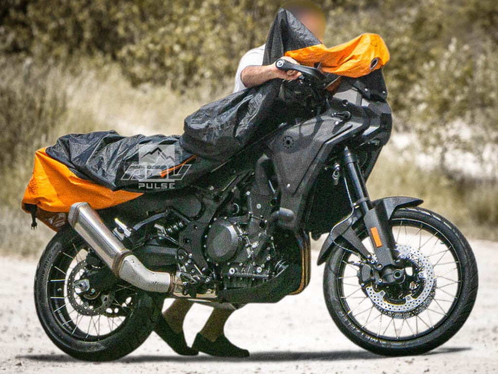 BMW F650GS spied