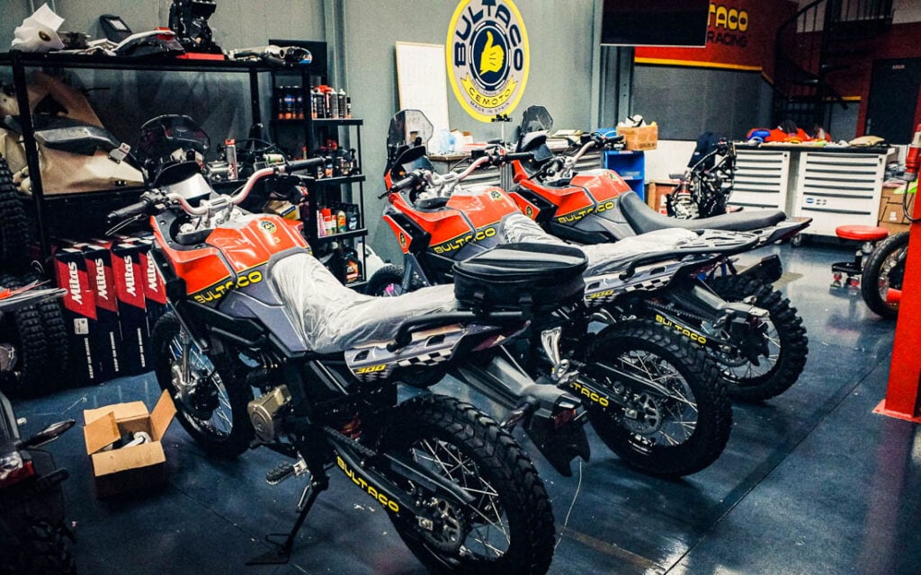 Bultaco Rally GT 300 adventure motorcycle