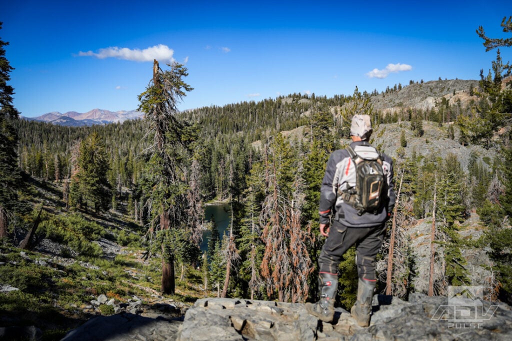Iron Lakes view