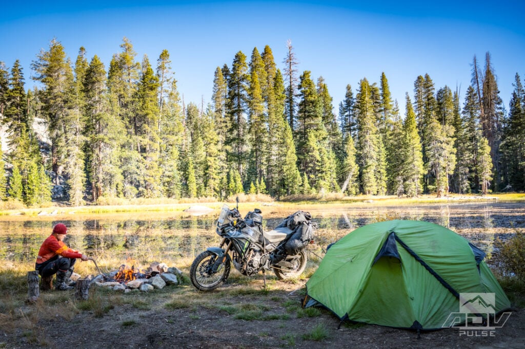 Moto Camping at Scotty's Pond