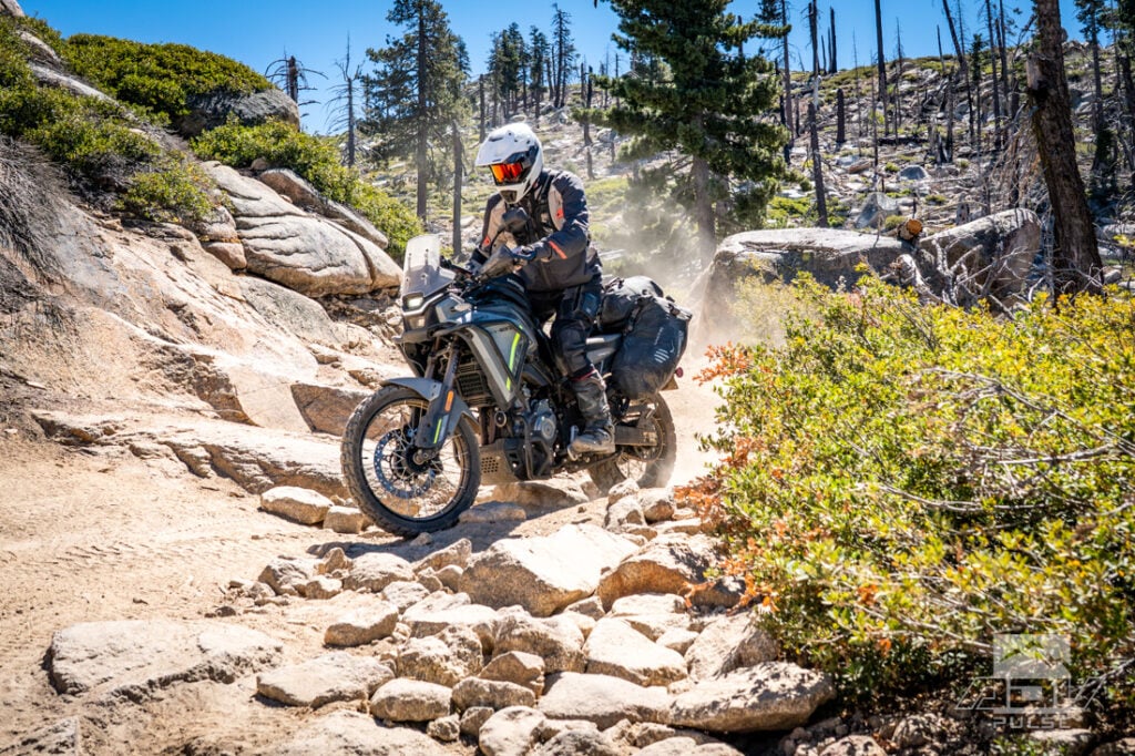 Rough trail to Shut Eye Peak