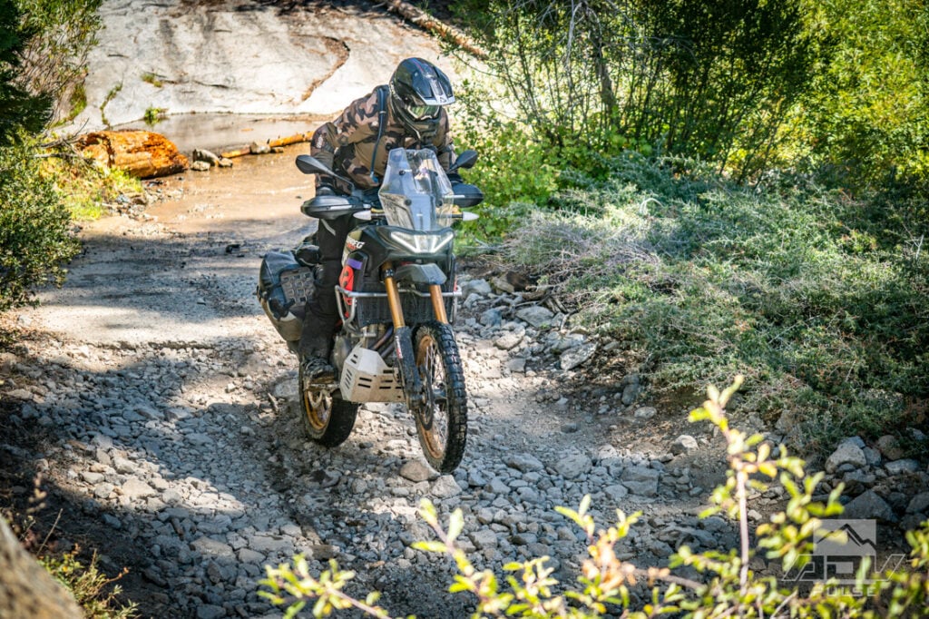 Rough trail to Shut Eye Peak