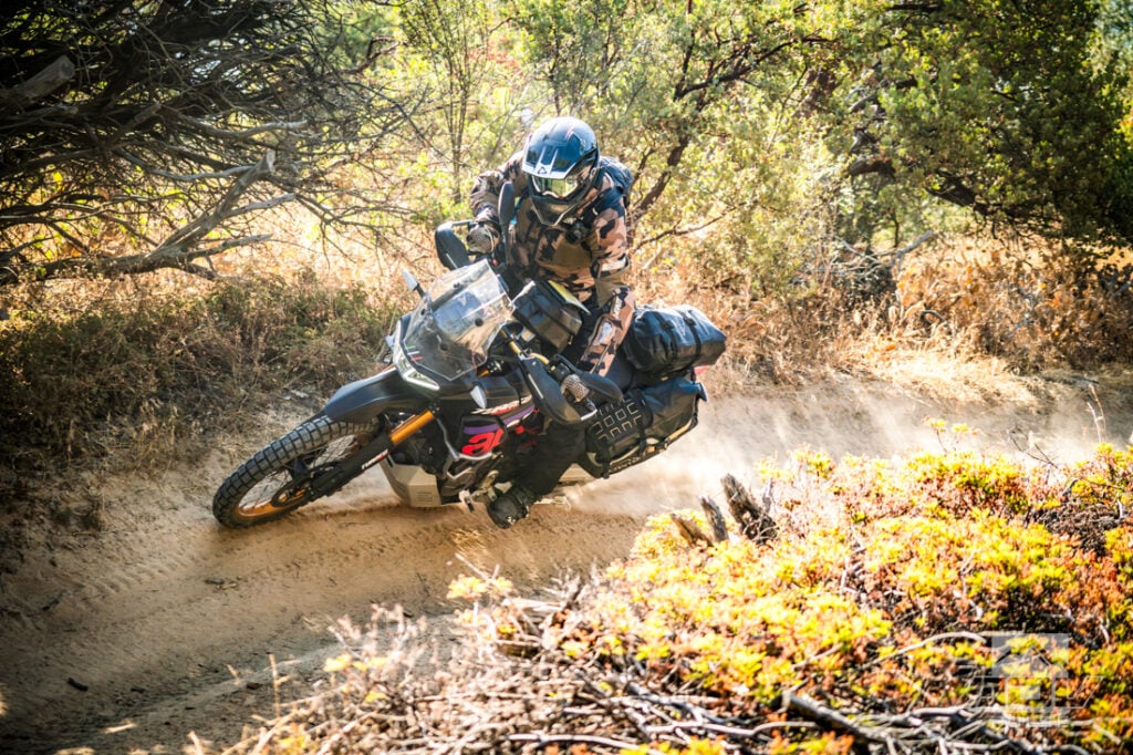 Singletrack trails near Bass Lake, CA