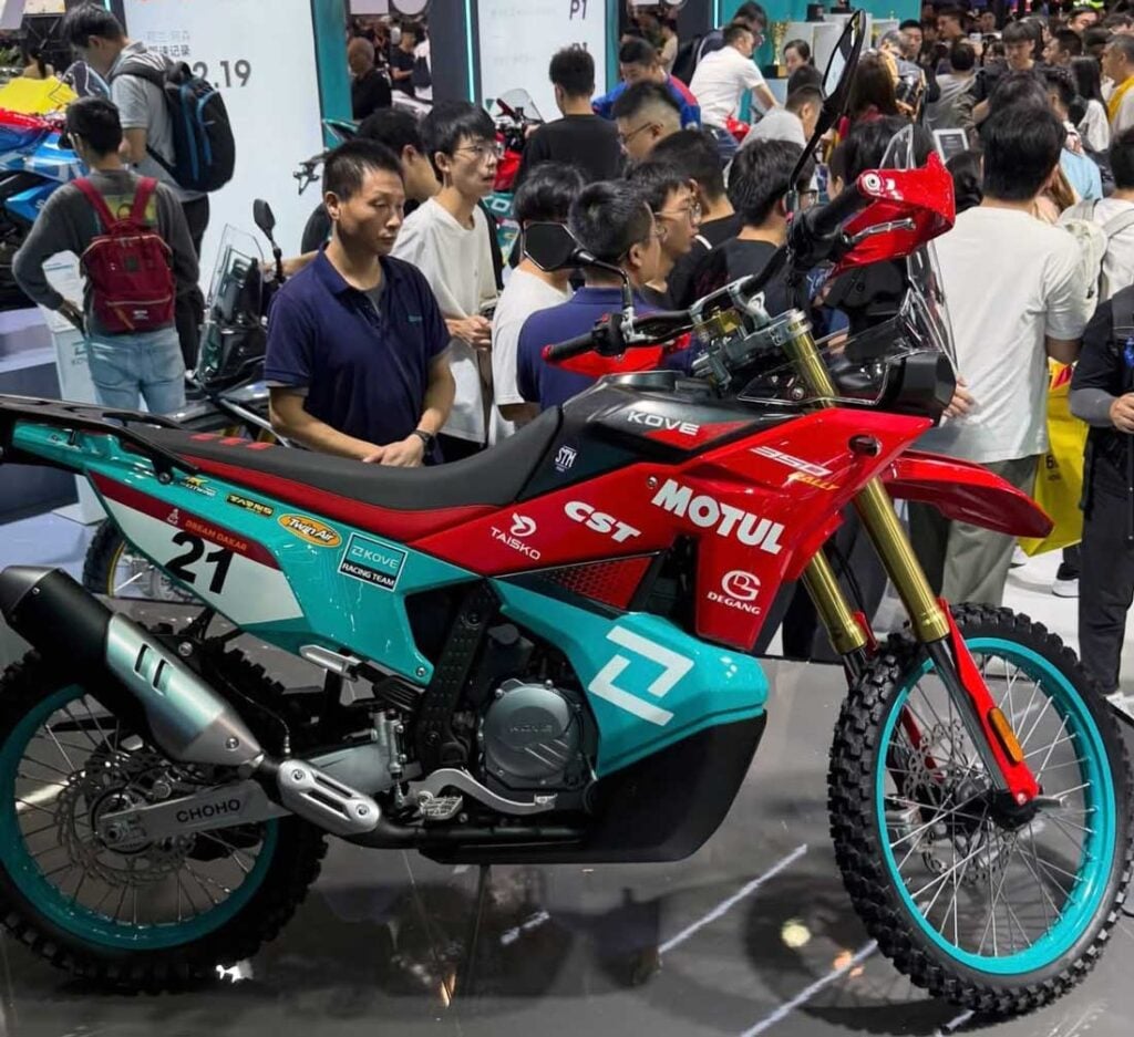 Kove 350 rally unveiled