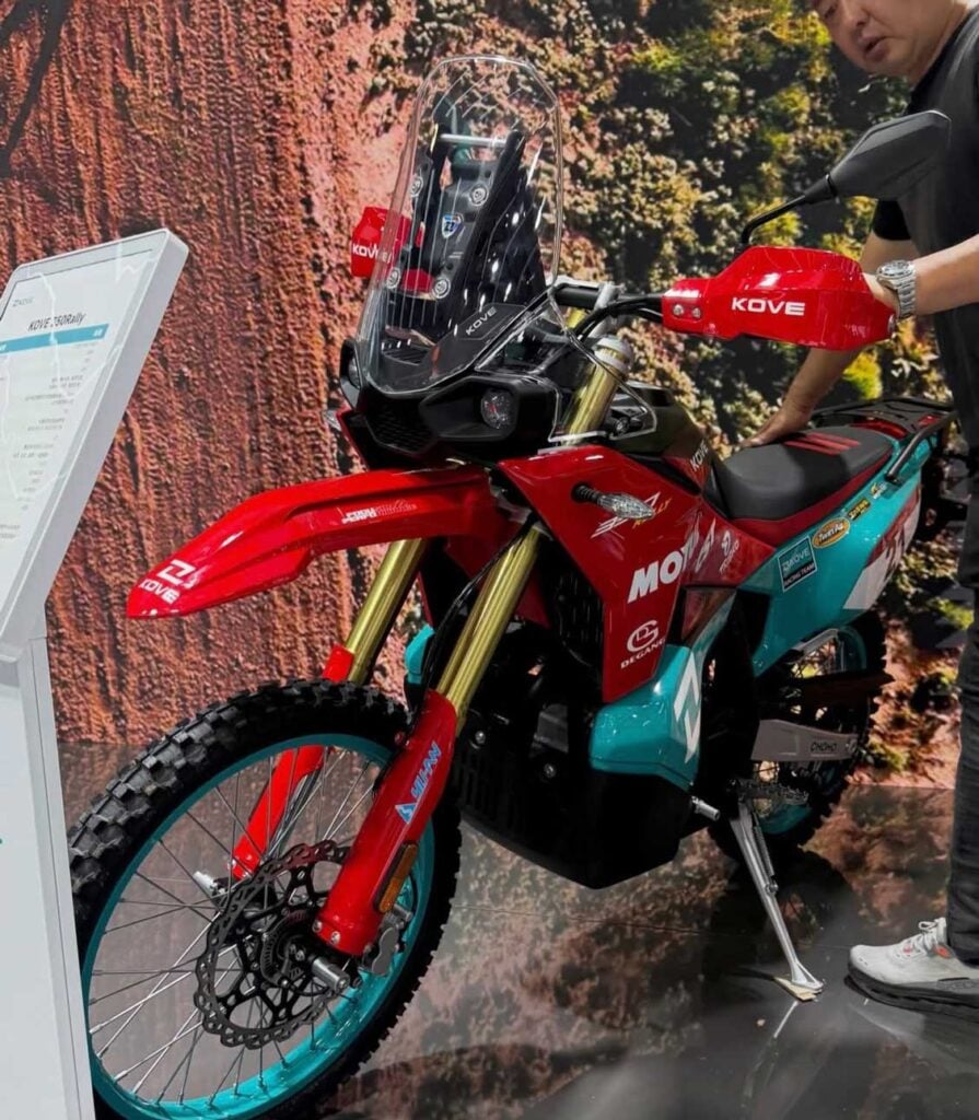 Kove 350 rally unveiled