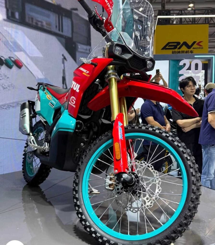 Kove 350 rally unveiled