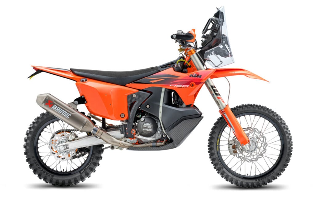 KTM 450 Rally Replica comes to North America for 2027