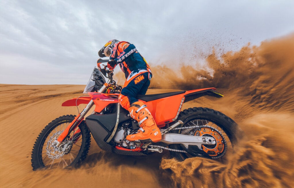 KTM 450 Rally Replica comes to North America for 2027
