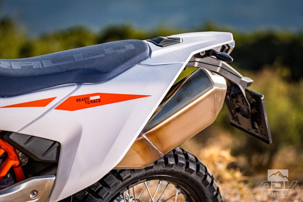 KTM 690 Rally Exhaust System