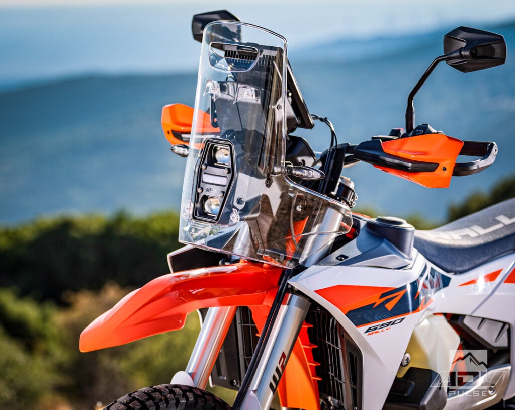 KTM 690 Rally Windscreen
